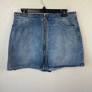 Rewash Denim Mini Skirt Size 11 30 EUC